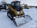 2012 CAT 279C2 RUBBER TRACKED SKID STEER SNKWB00294 powered by Cat diesel engine, equipped with EROP