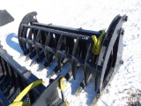 NEW MID-STATE 84FT. ROOT RAKE W/ TEETH SKID STEER ATTACHMENT