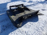 NEW MID-STATE 72IN. BUSH HOG SKID STEER ATTACHMENT