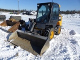 2013 JCB 300W SKID STEER SN2196268 powered by diesel engine, equipped with EROPS, air, high flow aux