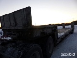 1984 SHOA DROP DECK TRAILER VN003269 tandem axle.