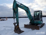 2010 IHI 80VX-3 HYDRAULIC EXCAVATOR SNWK002233 powered by diesel engine, equipped with Cab, air, fro