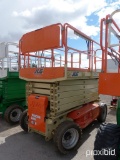 2007 JLG 4069LE SCISSOR LIFT SN: 200164700 electric powered, equipped with 40ft. Platform height, sl