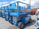 2006 GENIE 3268RT SCISSOR LIFT SN: 46754 4x4, powered by gas engine, equipped with 32ft. Platform he