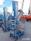 2007 GENIE AWP-40S SCISSOR LIFT SN: AWP07-57282 electric powered, equipped with 40ft. Platform heigh
