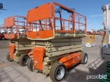 2008 JLG 3369LE SCISSOR LIFT SN: 200182989 electric powered, equipped with 33ft. Platform height, sl
