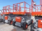 2007 SKYJACK SJ7135 SCISSOR LIFT SN: 34000578 powered by gas engine, equipped with 35ft. Platform he