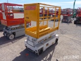 2008 HYBRID HB-1430 SCISSOR LIFT SN: 06878 electric powered, equipped with 14ft. Platform height, sl