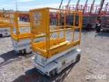 2008 HYBRID HB-1030 SCISSOR LIFT SN: 54109 electric powered, equipped with 10ft. Platform height, sl