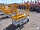 2008 HYBRID HB-1030 SCISSOR LIFT SN: 54108 electric powered, equipped with 10ft. Platform height, sl