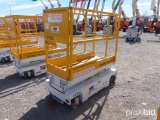 2008 HYBRID HB-1030 SCISSOR LIFT SN: 54052 electric powered, equipped with 10ft. Platform height, sl