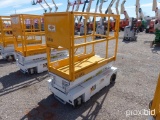 2008 HYBRID HB-1030 SCISSOR LIFT SN: 54018 electric powered, equipped with 10ft. Platform height, sl