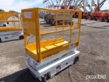 2008 HYBRID HB-1030 SCISSOR LIFT SN: 53378 electric powered, equipped with 10ft. Platform height, sl