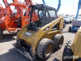 2013 CAT 236B3 SKID STEER powered by Cat diesel engine, equipped with rollcage, auxiliary hydraulics