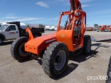 2005 SKYTRAK 6042 TELESCOPIC FORKLIFT SN: 160014477 4x4, powered by diesel engine, equipped with ORO