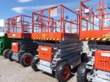 2007 SKYJACK SJ7135 SCISSOR LIFT SN: 34000362 powered by gas engine, equipped with 35ft. Platform he