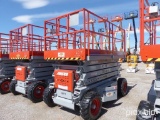 2007 SKYJACK SJ7135 SCISSOR LIFT SN: 34000277 powered by gas engine, equipped with 35ft. Platform he
