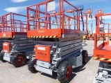 2007 SKYJACK SJ7135 SCISSOR LIFT SN: 343658 powered by gas engine, equipped with 35ft. Platform heig