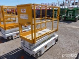 2008 HYBRID HB-1030 SCISSOR LIFT SN: 54022 electric powered, equipped with 10ft. Platform height, sl