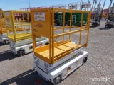 2008 HYBRID HB-1030 SCISSOR LIFT SN: 54011 electric powered, equipped with 10ft. Platform height, sl