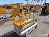 2008 HYBRID HB-1030 SCISSOR LIFT SN: 53327 electric powered, equipped with 10ft. Platform height, sl