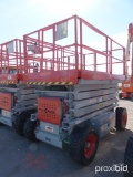 2007 SKYJACK SJ7135 SCISSOR LIFT SN: 343473 powered by gas engine, equipped with 35ft. Platform heig