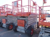 2007 SKYJACK SJ7135 SCISSOR LIFT SN: 34000875 powered by gas engine, equipped with 35ft. Platform he