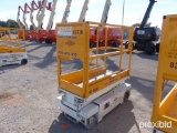 2008 HYBRID HB-1030 SCISSOR LIFT SN: 53219 electric powered, equipped with 10ft. Platform height, sl
