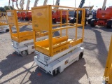 2008 HYBRID HB-1030 SCISSOR LIFT SN: 53214 electric powered, equipped with 10ft. Platform height, sl