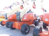 2008 JLG 800AJ BOOM LIFT SN:300134426 4x4, powered by diesel engine, equipped with 80ft. Platform he