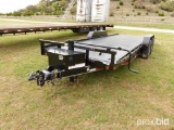 UNUSED 24FT. TILT TRAILER TAGALONG TRAILER VN:009555 equipped with 24ft. X 83in. Tilt deck, all stee
