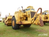 CAT 637D MOTOR SCRAPER SN:27W1467 powered by diesel engine, equipped with EROPS, air, push pull, 37.