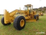 CAT 16G MOTOR GRADER SN:93U1126 powered by Cat diesel engine, equipped with EROPS, air, moldboard, m