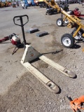 2006 WESCO HYDRAULIC PALLET JACK SUPPORT EQUIPMENT SN:06061444/4073