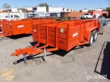 2006 BEST TRAIL 6X14UST TAGALONG TRAILER VN:1B9UF182861245828 equipped with 6ft. X 14ft. Deck, tande