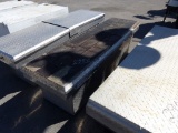 SILVER TRUCK BOX - WITH LAMENENT ON THE TOP SUPPORT EQUIPMENT