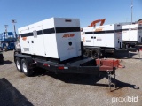 MULTIQUIP DCA150SSVU GENERATOR SN:7900111/37668 powered by diesel engine, equipped with 132KW, 150KV