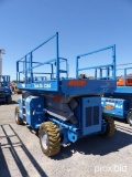 2006 GENIE GS-3384 RT SCISSOR LIFT SN:GS8407-41334 4x4, powered by gas engine, equipped with 33ft. P