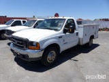 2000 FORD F350 SUPER DUTY SERVICE TRUCK VN:3FDWF36F4YMA18995 equipped with power steering, service b
