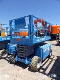 2006 GENIE GS-3268 RT SCISSOR LIFT SN:GS6806-46975 4x4, powered by gas engine, equipped with 32ft. P