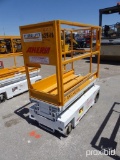 2008 HYBRID HB-1030 SCISSOR LIFT SN:54066 electric powered, equipped with 10ft. Platform height, sli