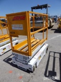 2008 HYBRID HB-1030 SCISSOR LIFT SN:54006 electric powered, equipped with 10ft. Platform height, sli