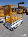 2008 HYBRID HB-1030 SCISSOR LIFT SN:54000 electric powered, equipped with 10ft. Platform height, sli