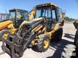 CAT 420D TRACTOR LOADER BACKHOE SN:BLN01455 4x4, powered by Cat diesel engine, equipped with Deluxe