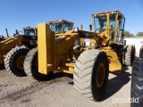 CAT 14H MOTOR GRADER SN:7WJ01476 powered by Cat 3176 ATAAC diesel engine, equipped with EROPS, air,