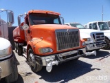 2006 INTERNATIONAL 9200I WATER TRUCK VN:2HSCESBR06C250692 powered by diesel engine, equipped with po