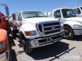 2008 FORD F-650 WATER TRUCK VN:3FRNF65A28V646218 powered by diesel engine, equipped with 2000 gallon
