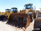 CAT 980G RUBBER TIRED LOADER SN:9CM01179 powered by Cat diesel engine, equipped with EROPS, air, rid