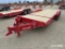 2019 DELTA 27TB TAGALONG TRAILER VN:047089 equipped with 16ft. Tilt deck, 4ft. Stationary deck, chai