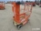 JLG 1230ES SCISSOR LIFT SN:A200006405 electric powered, equipped with 12ft. Platform height, slide o